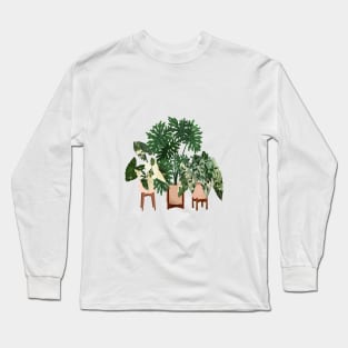 House Plants Illustration  30 Long Sleeve T-Shirt